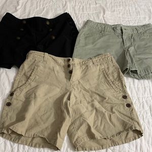 Multiple Shorts ,Various Brands and style Gap,Tommy Hilfiger, Alice Wonderland